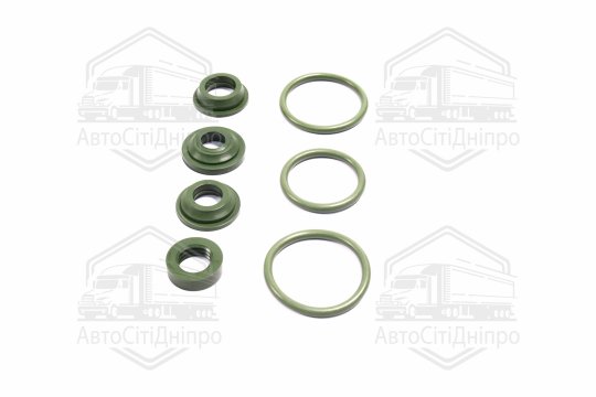 Р/к циліндра ГУР та клапана управління ГАЗ 66,3308,3309,4301,ПАЗ (6 найменувань,гума NBR)(DETALKA)