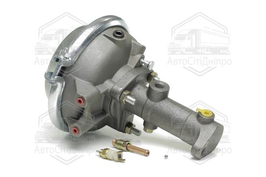 Підсилювач гальм вакуумний ГАЗ 3309 з АБС, 4301 з головним гальмівним циліндром (DETALKA)