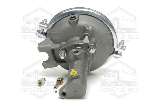 Підсилювач гальм вакуумний ГАЗ 3309 з АБС, 4301 з головним гальмівним циліндром (DETALKA)