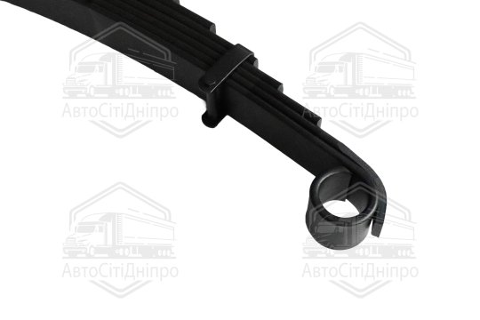 Ресора ГАЗ 33104 ВАЛДАЙ задня (11-ти листова, без сайлентблоків) (DETALKA)