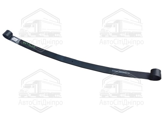 Лист ресори ГАЗ 33104 ВАЛДАЙ №1 задньої (1680 мм) (DETALKA)