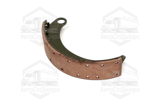 Колодка гальмівна ГАЗ 3307,3309,4301 передня ЦІЛЬНА НАКЛАДКА (DETALKA)