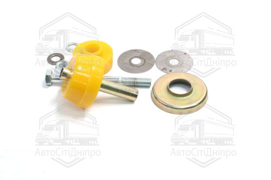 Подушка кріплення кабіни ГАЗ 3307,3309,4301 передня в зборі (8 наймен., поліуретан) (DETALKA)