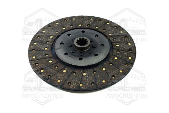 Диск зчеплення ведений ПАЗ дв.ММЗ 245 (еліпсонавіта накладка) (DETALKA)