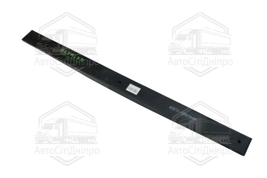 Лист ресори МАЗ-4370 ЗУБРЯНОК додатковий ( L=1240 мм ) (DETALKA)