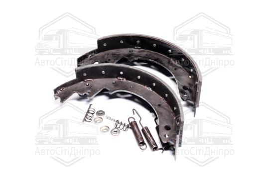 Колодка гальмівна ЗІЛ 5301 ззаду довга (КЛЕПАННА, к-кт 2 штуки на один барабан) (DETALKA)