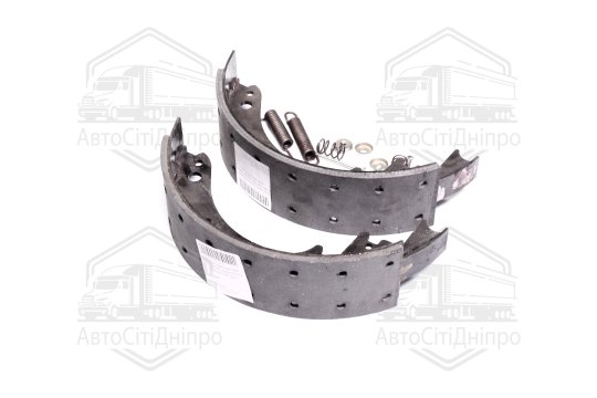 Колодка гальмівна ЗІЛ 5301 ззаду довга (КЛЕПАННА, к-кт 2 штуки на один барабан) (DETALKA)