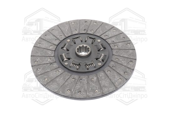 Диск зчеплення ведений ГАЗ 53,3307 (еліпсонавіта накладка, 8 пружин) (DETALKA)