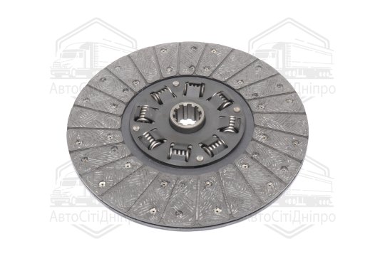 Диск зчеплення ведений ГАЗ 53,3307 (еліпсонавіта накладка, 8 пружин) (DETALKA)