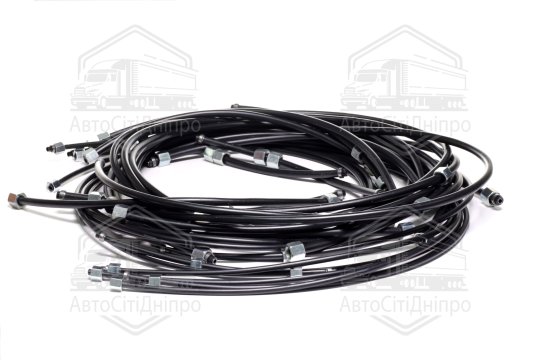 Трубки гальмівні КАМАЗ (комплект 25 шт., ПВХ) (DETALKA)