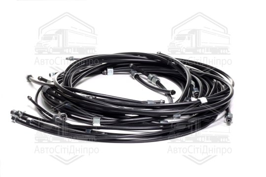 Трубки гальмівні КАМАЗ (комплект 25 шт., ПВХ) (DETALKA)