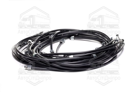 Трубки гальмівні КАМАЗ (комплект 25 шт., ПВХ) (DETALKA)