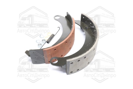 Колодка гальмівна ГАЗ 53 ззаду (к-кт 2 штуки на один барабан) (DETALKA)