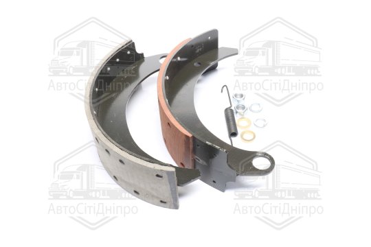 Колодка гальмівна ГАЗ 53 ззаду (к-кт 2 штуки на один барабан) (DETALKA)