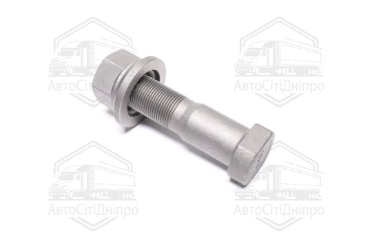 Болт колеса МАЗ ЄВРО переднього ТЕФЛОНОВІ (М22Х1, 5х83) з гайкою (H=34 мм) (DETALKA)