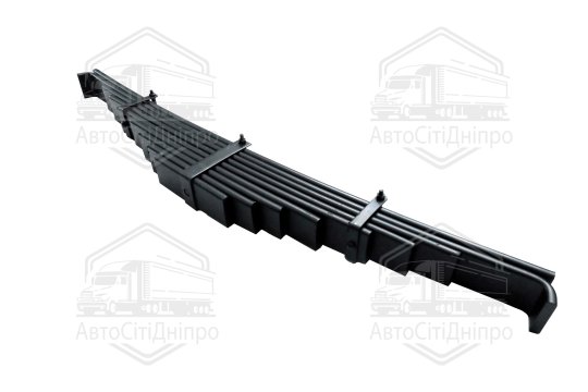 Ресора КАМАЗ, КАМАЗ ЄВРО задня (9-ти листова, полегшена, ПОСИЛЕНА) (DETALKA)