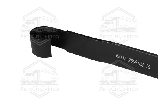 Лист ресори КАМАЗ 65115 №2 передньої (3-х листовий, з вухом) (DETALKA)