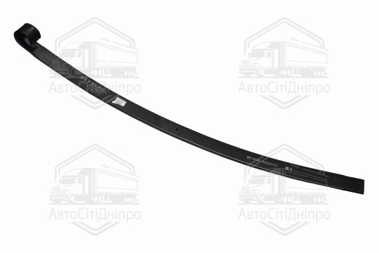 Лист ресори МАЗ ЄВРО №2 передньої (L=1900 мм) (DETALKA)