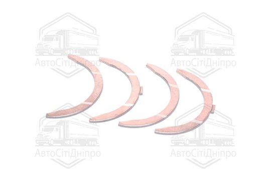 Півкільце підшипника наполегливого КАМАЗ Р1 (обміднені, 2 нижніх+2 верхніх) (DETALKA)