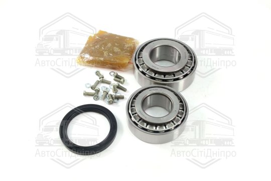 Р/к маточини МАЗ 5335,5337,5516 колеса переднього (підшипники DETALKA, сальник, мастило) (DETALKA)