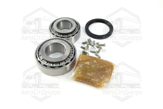 Р/к маточини МАЗ 5335,5337,5516 колеса переднього (підшипники DETALKA, сальник, мастило) (DETALKA)