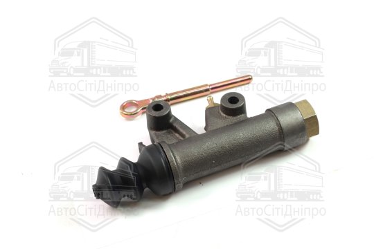 Циліндр зчеплення головний КАМАЗ, ЛАЗ (зі штуцером, чавунний корпус) (DETALKA)