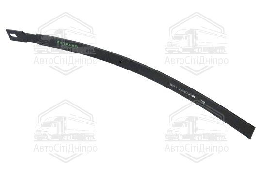 Лист ресори МАЗ №2 задній причіп/напівпричіп ( L=1616 мм) (DETALKA)