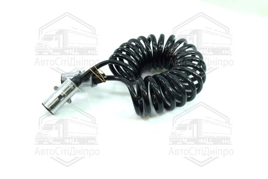 Кабель електричний напівпричепа КАМАЗ,МАЗ,Сільгосптехніка,Іномарки з вилками ПС-326 L=5 м (DETALKA)