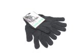 Рукавички без ПВХ подвійні чорний-70/30 10 клас + 7 кл. розмір 10 (DOLONI)