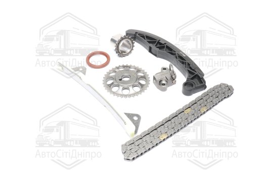 Комплект ланцюга ГРМ з шестернями TOYOTA/PSA 1,0 1KR-FE (вир-во DOLZ)