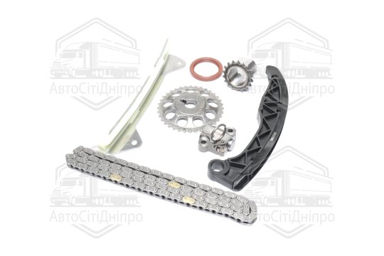 Комплект ланцюга ГРМ з шестернями TOYOTA/PSA 1,0 1KR-FE (вир-во DOLZ)