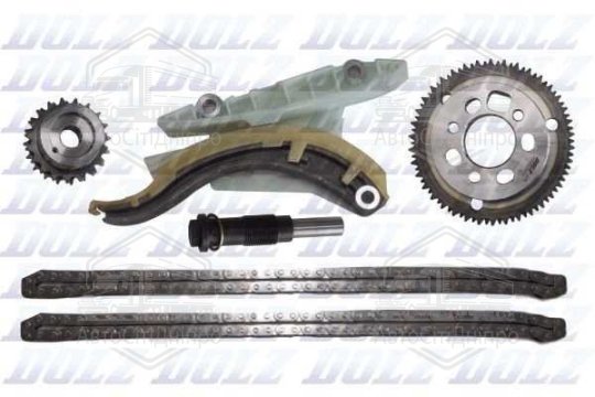 Комплект ланцюга ПНВТ FORD 1.8 TDCi (вир-во DOLZ)