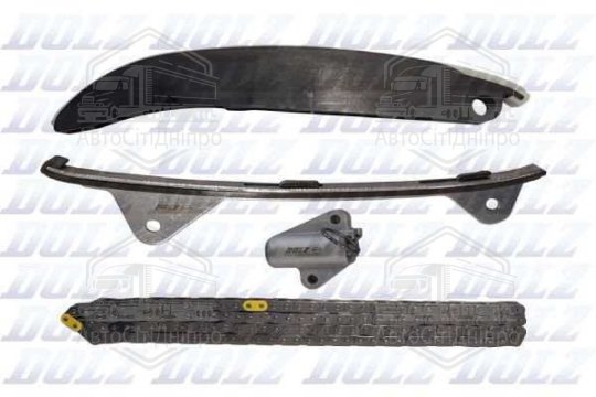Комплект ланцюга ГРМ HYUNDAI/KIA 2,0 16V G4NA/G4NC 142 ланки 2012- (вир-во DOLZ)