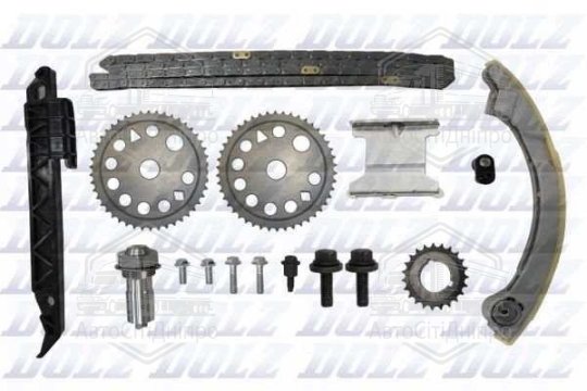 Комплект ланцюга ГРМ з шестернями OPEL Z22SE (вир-во DOLZ)