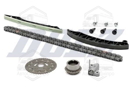Комплект ланцюга ГРМ з шестернями OPEL/RENAULT 2,3dCi M9T 10- (вир-во DOLZ)