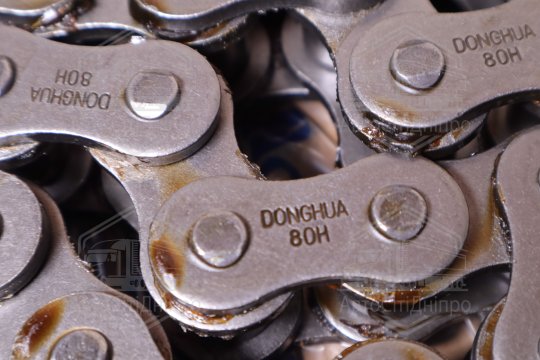 Ланцюг роликовий однорядний JD 78 ланок, ПР-25,4-7000 (16AH-1/80H-1/ AH215201) (Donghua)