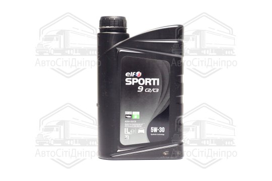 Олива моторна ELF SPORTI 9 C2/C3 5W-30 (Каністра 1л)
