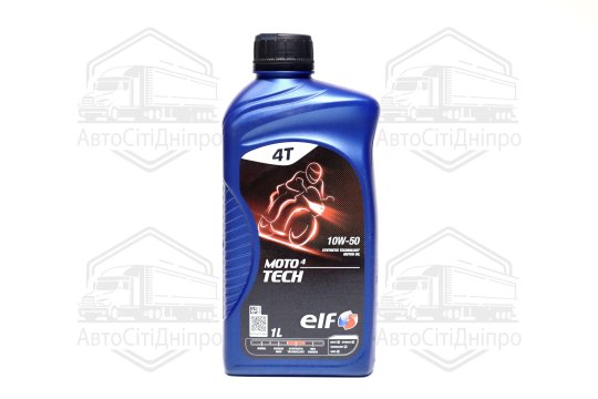 Олива моторна ELF MOTO 4 TECH 10W-50 (Каністра 1л)