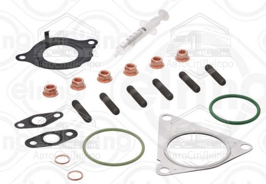 Монтажний комплект, компресор AUDI 2,0 TDI 08- (вир-во Elring)