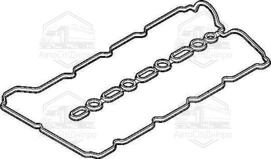 Прокладка, кришка головки блоку MITSUBISHI 1,8/2,2 DI-D 4N13/4N14 07- (вир-во Elring)