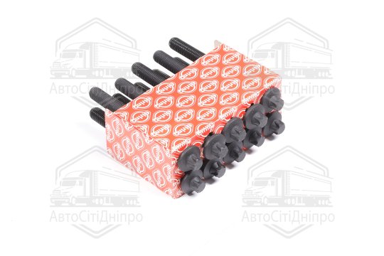 Болт головки блоку (компл.) PSA 2.0TD/HDI DW10/DW12BTED4, FORD 2.0TDCI M12x1,5x121мм (вир-во Elring)