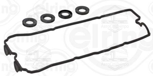 Прокладки клапанної кришки (компл.) NISSAN GA14DE/GA14DS/GA16DE (вир-во Elring)