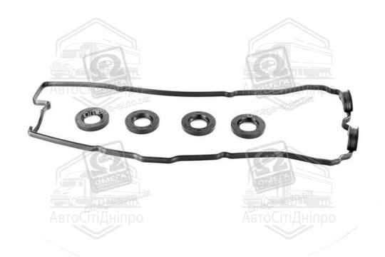 Прокладки клапанної кришки (компл.) NISSAN GA14DE/GA14DS/GA16DE (вир-во Elring)