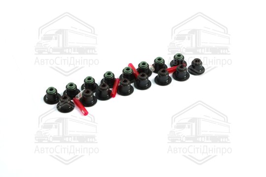 Комплект сальників клапана IN/EX 16 шт. FORD 1,25/1,4/1,6 16V (вир-во Elring)