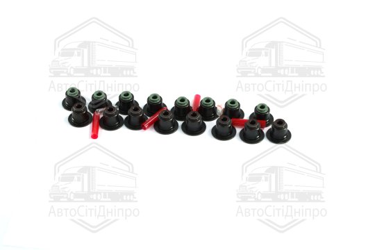 Комплект сальників клапана IN/EX 16 шт. FORD 1,25/1,4/1,6 16V (вир-во Elring)