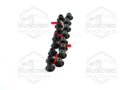 Комплект сальників клапана IN/EX 16 шт. FORD 1,25/1,4/1,6 16V (вир-во Elring)