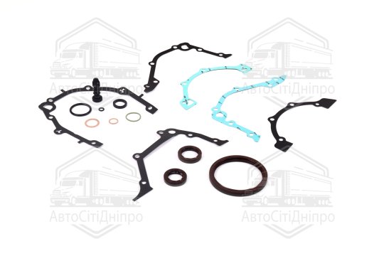 Комплект прокладок, блок-картер двигуна FIAT DOBLO 1.2/1.4 169A4/350A1 05- (вир-во Elring)