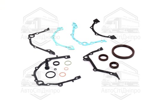 Комплект прокладок, блок-картер двигуна FIAT DOBLO 1.2/1.4 169A4/350A1 05- (вир-во Elring)