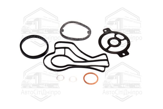 Комплект прокладок масляного радіатора VW CRAFTER 2,5TDI (вир-во Elring)