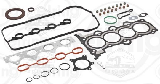 Повний комплект прокладок, двигун Hyundai/Kia 1.6 16V G4FG 11- (вир-во Elring)
